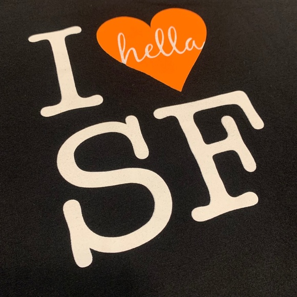 On Sale Women's 4fifteen Brand "I Hella Heart SF" - Picture 2 of 4